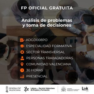 Curso de Análisis de problemas y toma de decisiones para trabajadores - Link Formación