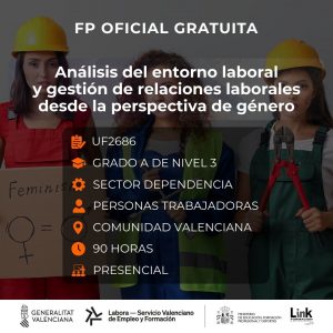 Curso de Análisis del entorno laboral y gestión de relaciones laborales desde la perspectiva de género para trabajadores - Link Formación