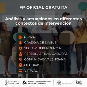 Curso de Análisis y actuaciones en diferentes contextos de intervención para trabajadores - Link Formación