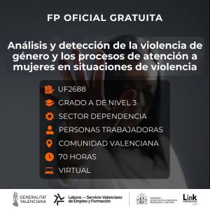 Curso de Análisis y detección de la violencia de género y los procesos de atención a mujeres en situaciones de violencia para trabajadores - Link Formación