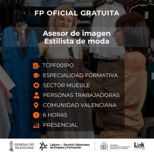 Curso de Asesor de imagen. Estilista de moda para trabajadores - Link Formación