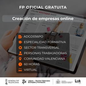 Curso de Creación de empresas online para trabajadores - Link Formación