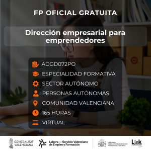 Curso de Dirección empresarial para emprendedores para autónomos - Link Formación