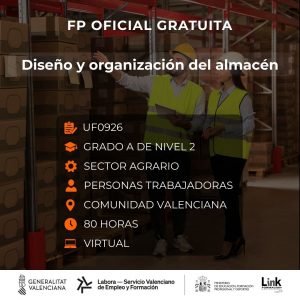 Curso de Diseño y organización del almacén para trabajadores - Link Formación