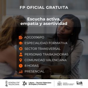 Curso de Escucha activa para trabajadores - Link Formación