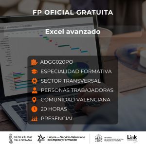 Curso de Excel avanzado para trabajadores - Link Formación