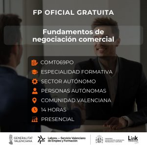 Curso de Fundamentos de negociación comercial para autónomos - Link Formación