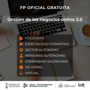 Curso de Gestión de los negocios online para autónomos - Link Formación