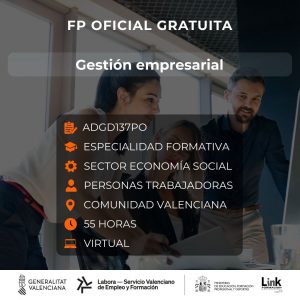Curso de Gestión empresarial para trabajadores - Link Formación