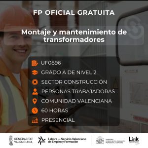 Curso de Montaje y mantenimiento de transformadores para trabajadores - Link Formación