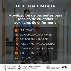 Curso de Movilización de pacientes para trabajadores - Link Formación