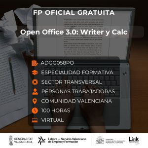 Curso de Open Office 3.0 para trabajadores - Link Formación
