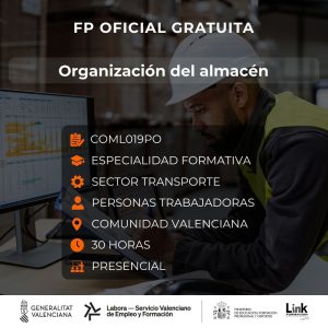 Curso de Organización del almacén para trabajadores - Link Formación