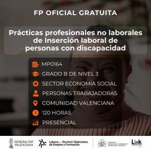 Curso de Inserción laboral de personas con discapacidad para trabajadores - Link Formación