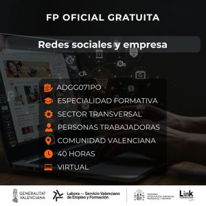 Curso de Redes sociales y empresa para trabajadores - Link Formación