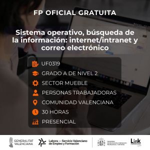 Curso de Sistema operativo, búsqueda de la información para trabajadores - Link Formación