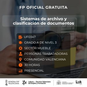 Curso de Sistemas de archivo y clasificación de documentos para trabajadores - Link Formación
