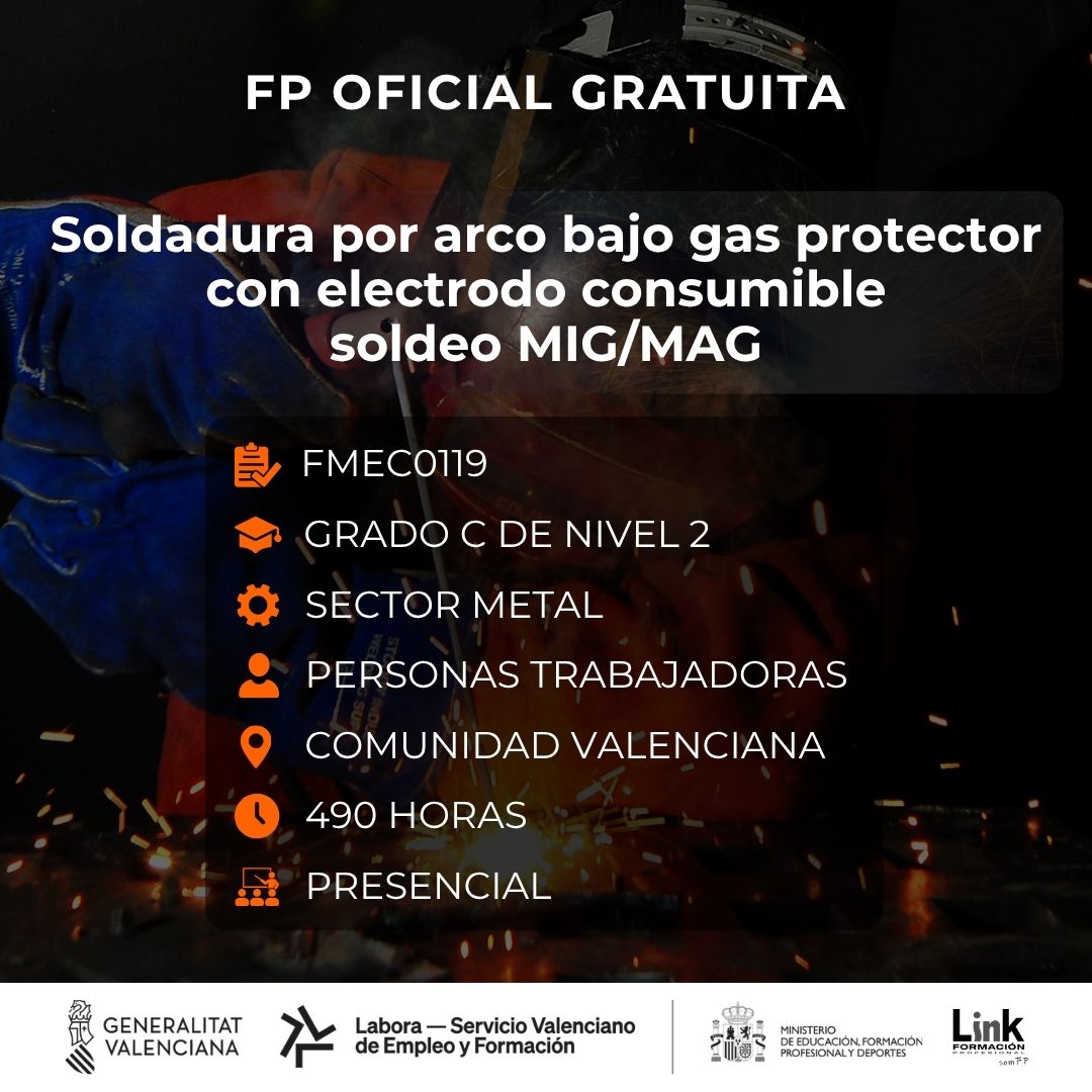 Curso de Soldadura para trabajadores - Link Formación